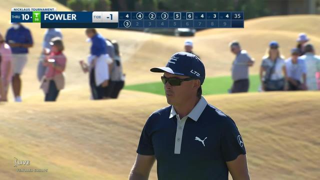 PGA TOUR | Rickie Fowler makes birdie on No. 1 in Round 2 at The American Express
