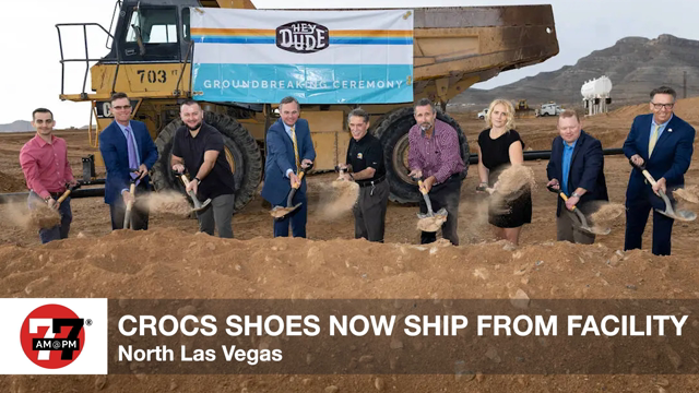 LVRJ Business 7@7 | Crocs shoes now ship from North Las Vegas facility