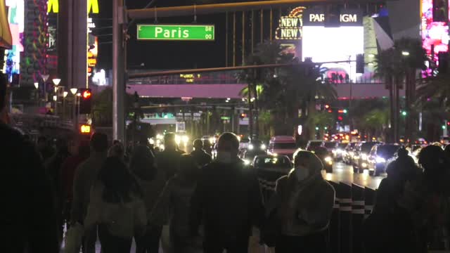 Las Vegas Review Journal Sports | Las Vegas Strip the weekend of December 12-13 – VIDEO