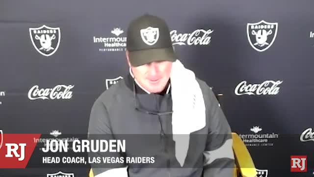 Las Vegas Review Journal Sports | Gruden gives updates on Raiders’ injuries, QB situation