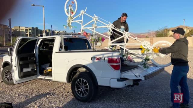 Las Vegas Review Journal News | Memorial bicycle moves to Downtown Summerlin