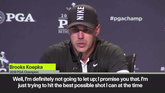 ‘I’d love to force it on the field’ Koepka 7 shots clear going into PGA final round