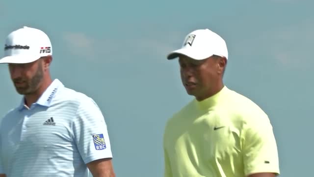 Woods, Johnson, Spieth, out on Royal Portrush course ahead of Open Championships