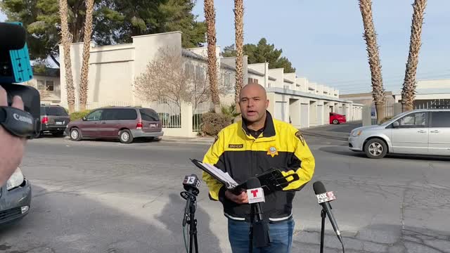 Las Vegas Review Journal News | Las Vegas police discuss shooting that left 2 critical