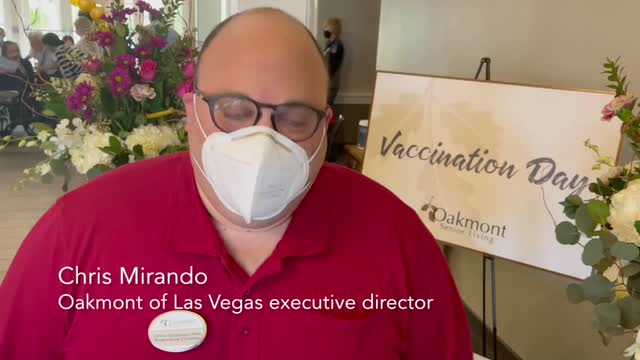 Las Vegas Review Journal News | Las Vegas assisted living facility holds in-house COVID-19 v