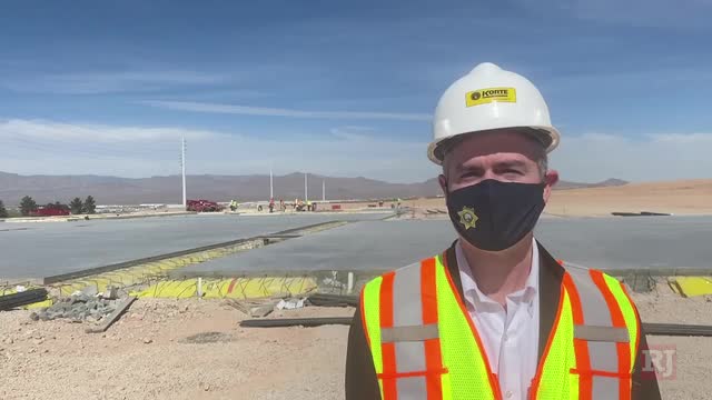 Las Vegas Review Journal News | Police Reality Based Training Center construction underway