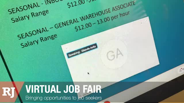 Las Vegas Review Journal | Fall virtual job fair hopes to bring opportunity to Nevada