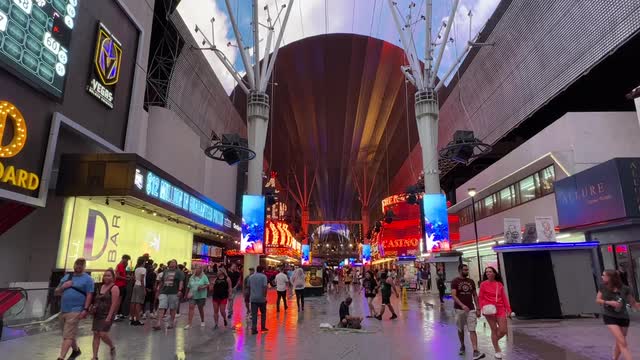 Las Vegas Review Journal News | Fremont Street Experience lights knocked out