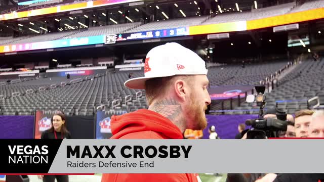 Las Vegas Review Journal Sports | Maxx Crosby talks seeing Carr again, Pro Bowl changes