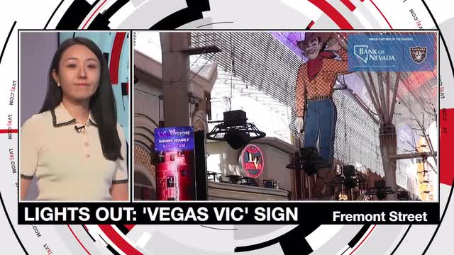 LVRJ Business 7@7 | The Vegas Vic sign remains dark in downtown Las Vegas