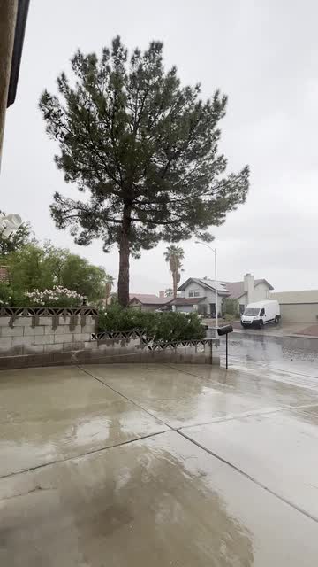 Las Vegas Review Journal News | East Las Vegas rainfall on Friday, Sept. 1, 2023.