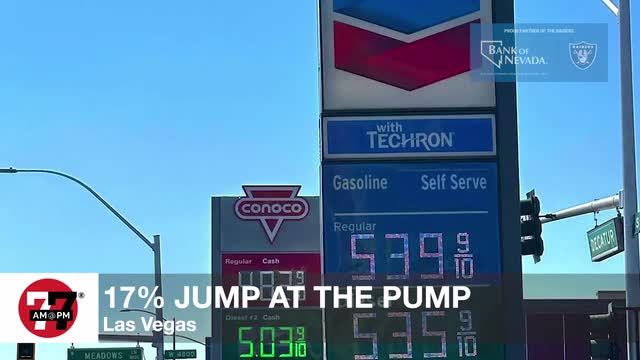 LVRJ Business 7@7 | 17% Jump at Valley gas pumps