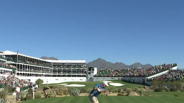 Adam Long birdies No. 16 at Waste Management
