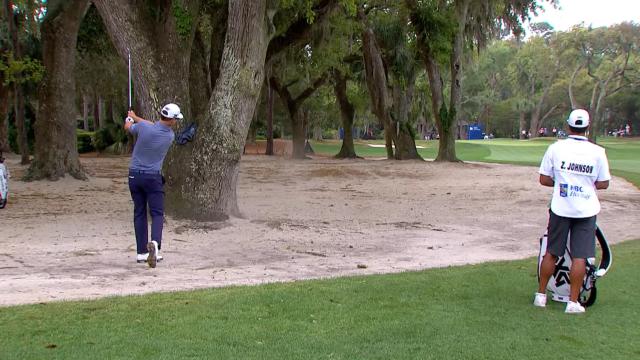 Today’s Top Plays: Zach Johnson’s solid approach from the sand for Shot of the Day