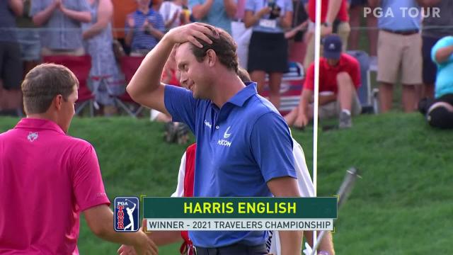 PGA TOUR | Harris English’s 16-foot birdie putt on eighth playoff hole to win at Travelers