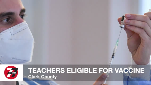 Las Vegas Review Journal News | Teachers Eligible For Vaccine