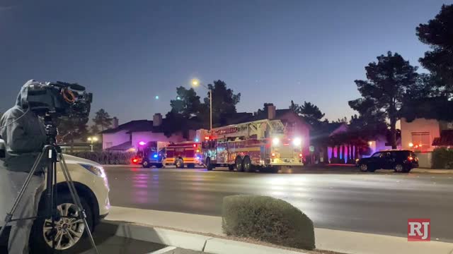 Las Vegas Review Journal News | Central Las Vegas apartment fire