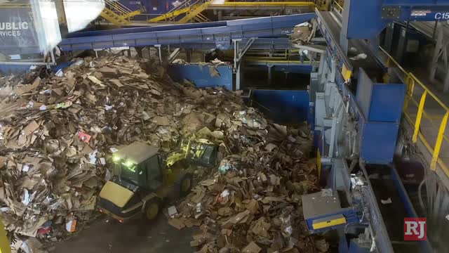 Las Vegas Review Journal News | Single-stream recycling down in Clark County