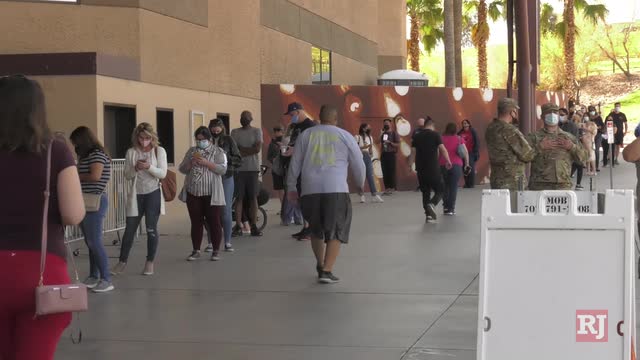 Las Vegas Review Journal News | Cashman Center expands vaccine eligibility