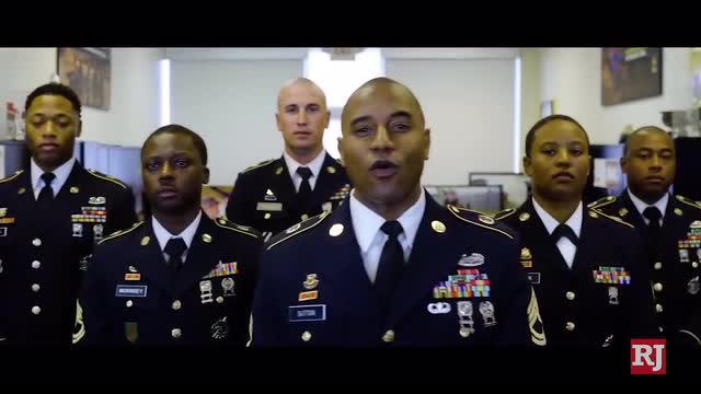 Las Vegas Review Journal News | Army recruiter inspires youth with rap videos