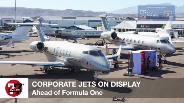 LVRJ Business 7@7 | Corporate jets on display