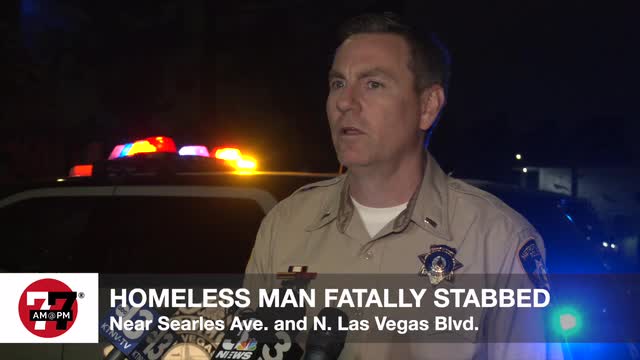 Las Vegas Review Journal News | Homeless man fatally stabbed north of downtown Las Vegas