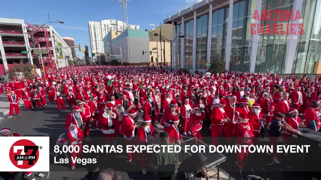 LVRJ Entertainment 7@7 | 8,000 Santas expected for downtown Las Vegas event