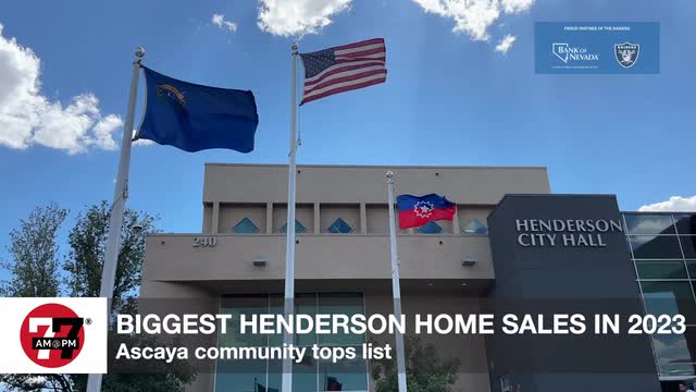 LVRJ Business 7@7 | Biggest Henderson home sales in 2023