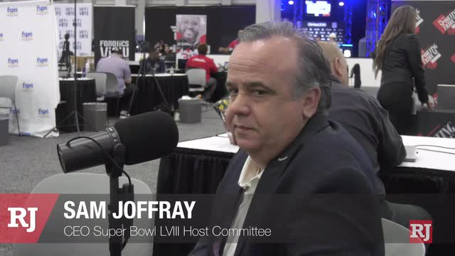 Las Vegas Review Journal News | Sam Joffray on Super Bowl in Las Vegas and the future