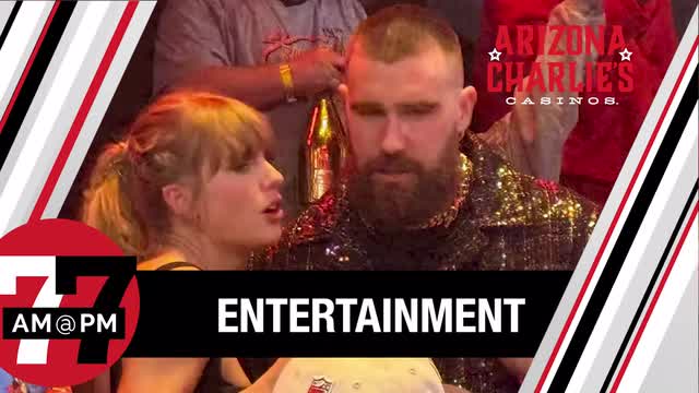 LVRJ Entertainment 7@7 | Taylor Swift slams beer at Super Bowl