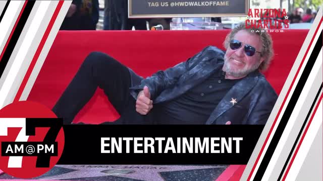 LVRJ Entertainment 7@7 | Sammy Hagar gets walk of fame star
