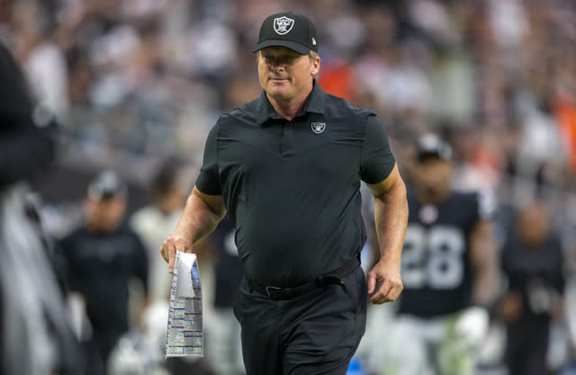 Las Vegas Review Journal Sports | Raiders react to Jon Gruden’s racially insensitive comments