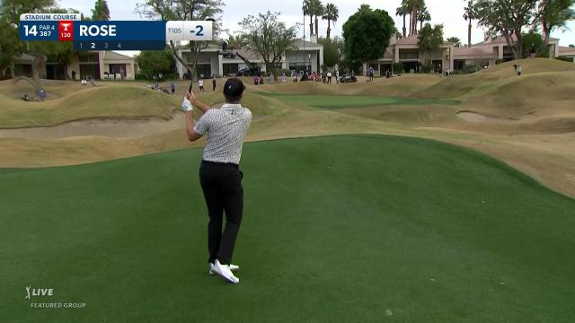 PGA TOUR | Justin Rose’s nice wedge and birdie at The American Express