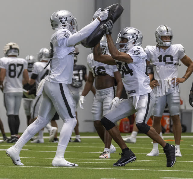 Las Vegas Review Journal Sports | Sights and sounds from Raiders Training Camp – Day 11