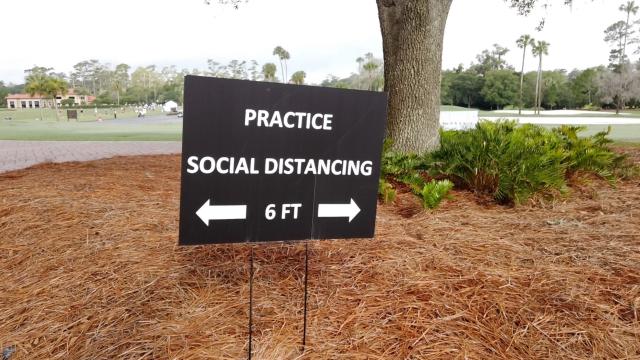 Safety protocols for Return to Golf at Korn Ferry Challenge