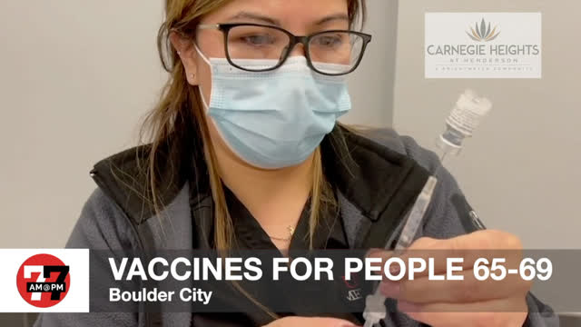 Las Vegas Review Journal News | Boulder City to begin COVID-19 vaccines for 65-69