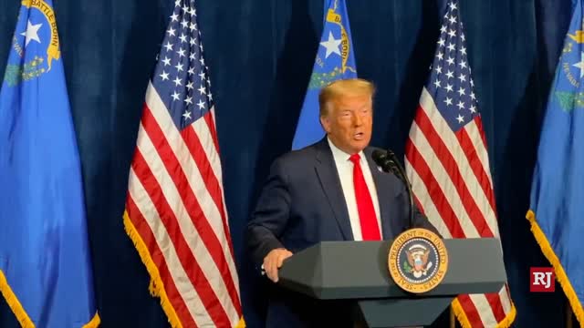 Las Vegas Review Journal | President Trump press conference from Las Vegas