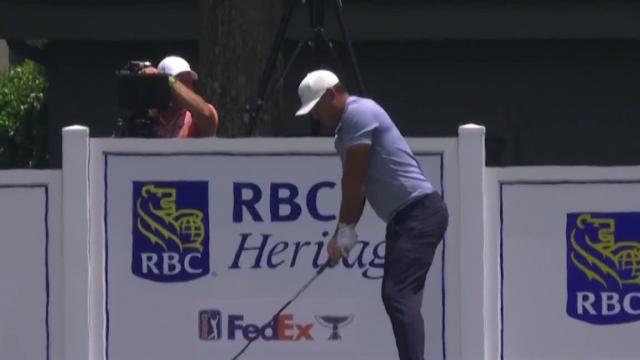 Brooks Koepka makes eagle on No. 9 in Round 4 at RBC Heritage