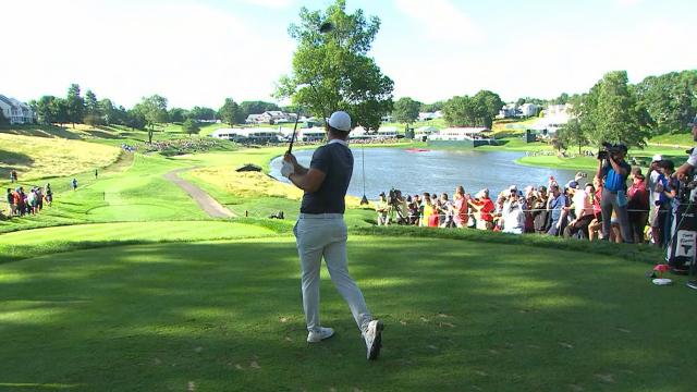 Leaders in driving from the Travelers Championship