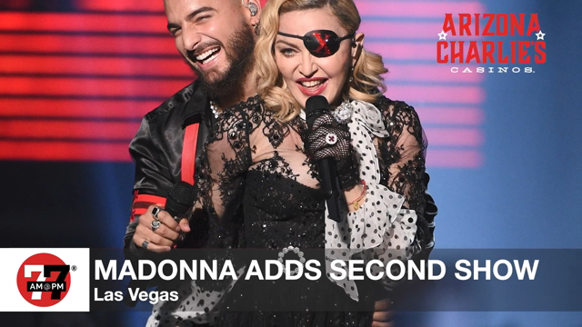 LVRJ Entertainment 7@7 | Madonna adds 2nd show in Vegas, 13 across US