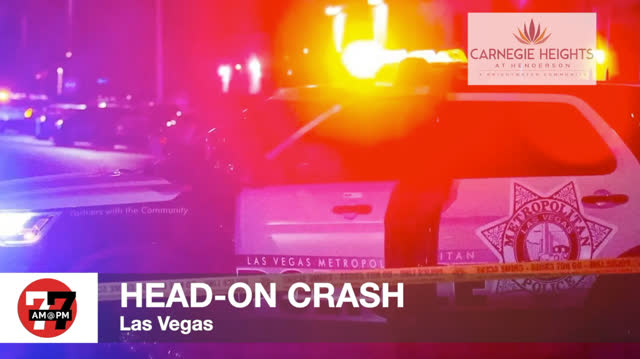 Las Vegas Review Journal News | 1 in critical condition after head-on crash