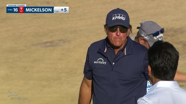 PGA TOUR | Phil Mickelson makes birdie on No. 16 in Round 3 at The American Express