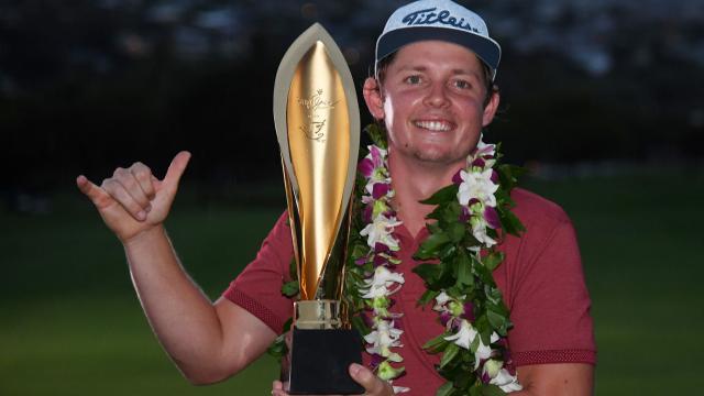 Cameron Smith wins in a playoff at the Sony Open