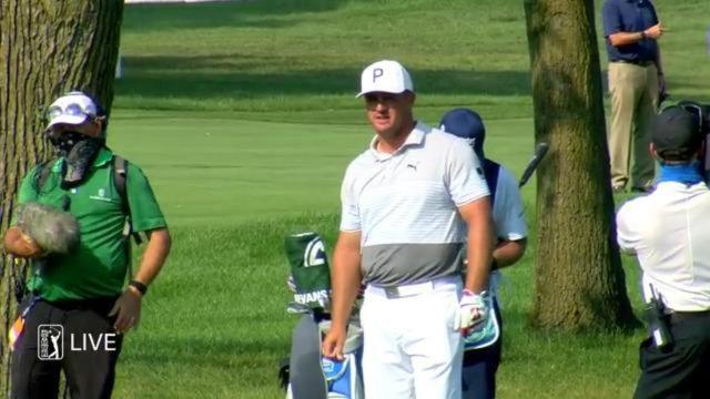 Bryson DeChambeau closes with birdie at the BMW Championship Charity Challenge