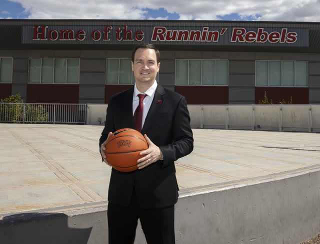 Las Vegas Review Journal Sports | Kevin Kruger talks journey to becoming UNLV’s Head Coach