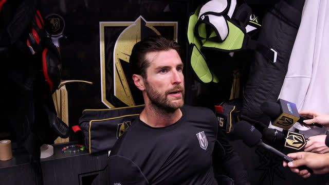 Las Vegas Review Journal Sports | Knights players prepare for the Stars, Cassidy on team health