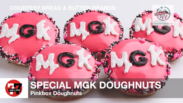 LVRJ Entertainment 7@7 | Special Machine Gun Kelly Doughnuts at Pinkbox