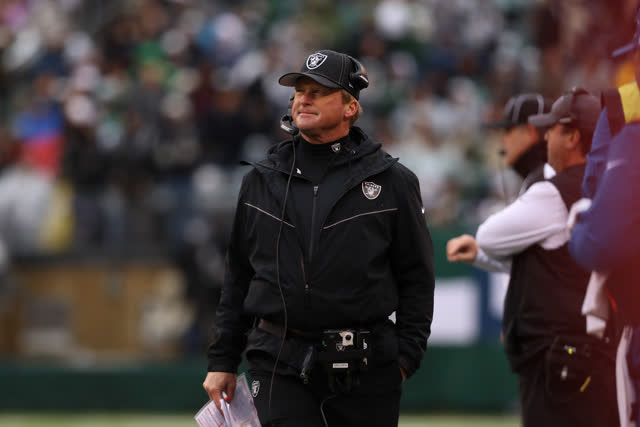 Las Vegas Review Journal Sports | Gruden thought about doing a victory lap at MetLife Stadium