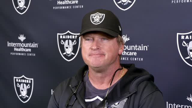 Las Vegas Review Journal Sports | Gruden confirms Jacobs, Abram out against Jets