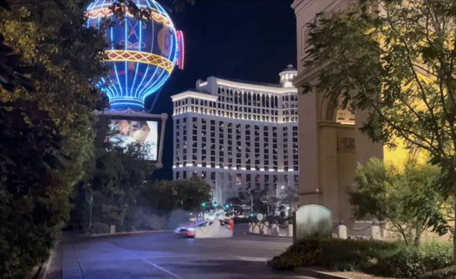 Las Vegas Review Journal News | Strip shut down for stunt driver’s spinouts